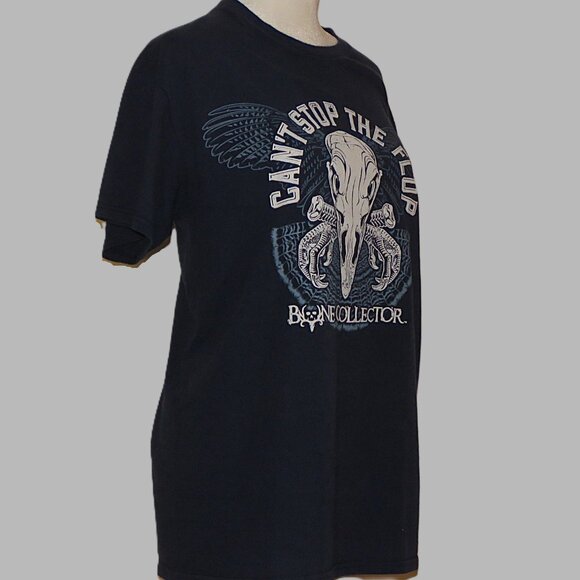 Delta Men's Bone Collector T Shirt Can’t Stop The Flop T-Shirt Size M (C227) - Picture 3 of 6